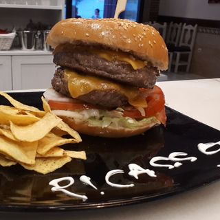 Hamburguesa De Ternera Doble XXL