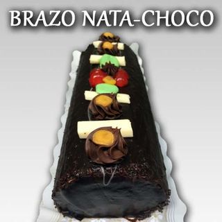 Brazo nata y chocolate