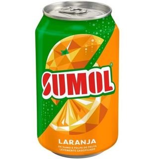 Lata de sumol laranja