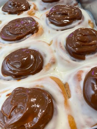 Cinnamon Roll De Dulce De Leche