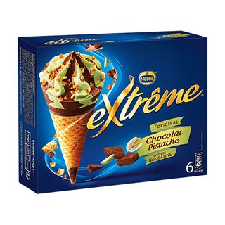 Glace Extreme  Chocolat/Pistch 6X120Ml    