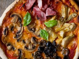 Pizze quattro stagioni (33 cm.)