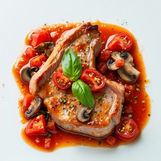 Parmachef bianco/ rosso