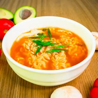 рамен с мясом