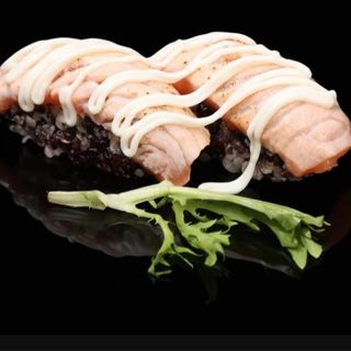 92- arroz negro con mayonesa