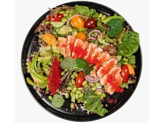 Sałatka Łosoś Tataki