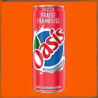 Oasis fraise framboise