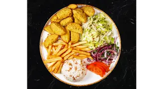 Falafel na Talerzu XL