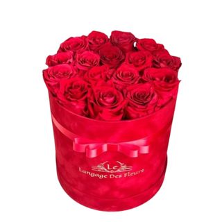 Caja Con Rosas Rojas M12