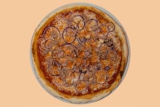 Pizza tonno e cipolla