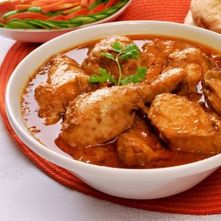 Kuku Kienyeji Stew + Veggies