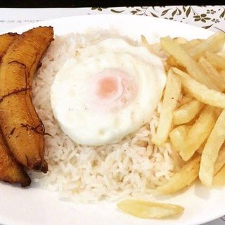 Arroz a la Cubana
