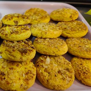 Cookies pistacho  y nuez 