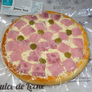 Pizza Jamón York (Lista Para Hornear)