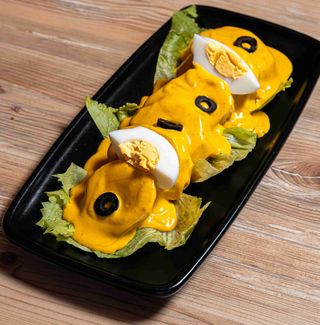 Patata a la huancaína