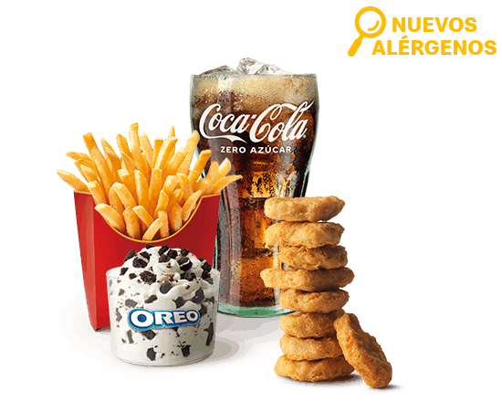 Menú Completo 9 McNuggets