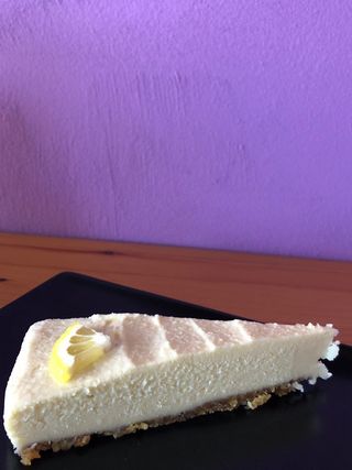 Homemade Raw Lemon Cheesecake