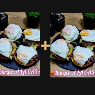 Burger A la casa ( 1+1 )