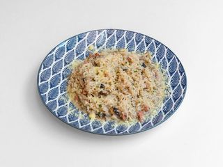 Risotto ai funghi e salsiccia