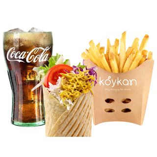 Curry Chicken wrap Menu