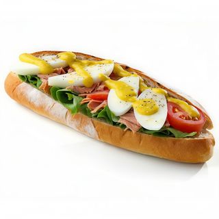 Bocadillo de Especial Vegetal con Atún