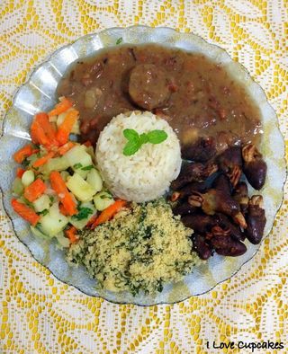 Coração de Frango menu