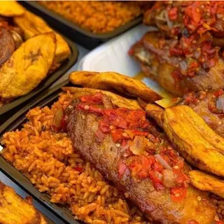 JOLLOF COMBO X BIG TURKEY X PLANTAIN