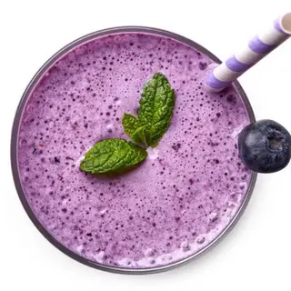 Blueberry Milkshake
