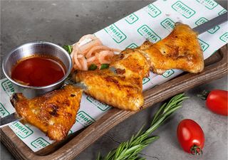 Шашлык из куриных крыльев