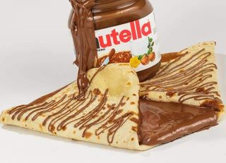 Clatite cu Nutella/dulceata