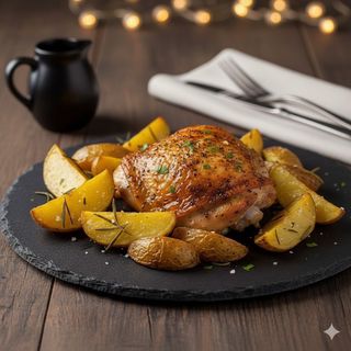 Pollo Al Horno Con Patatas (LUNES)