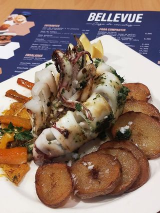 Calamar A La Plancha