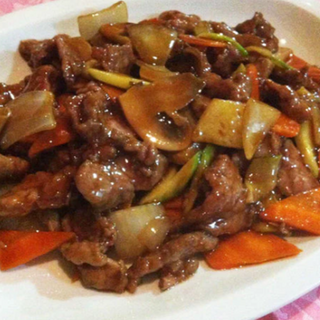 ternera con salsa de ostra