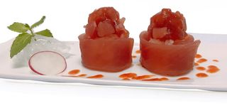 83B Gunkan spicy maguro flower - 2 pezzi