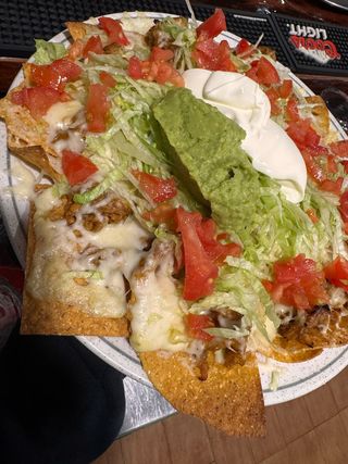 Chicken nachos