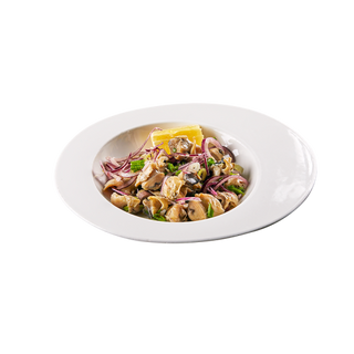 САЛАТА С МАРИНОВАНИ РАПАНИ