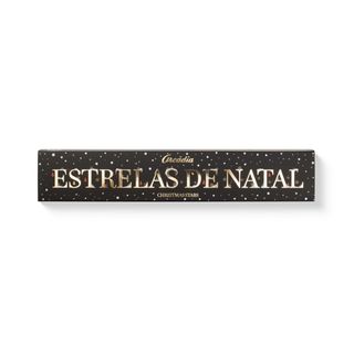 Estrelas de Natal de Chocolate Negro