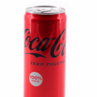 Coca zero lattina 33cl
