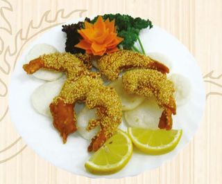 Krewetki w sezamie 150g