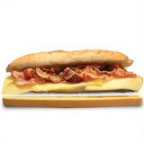Bocadillo de bacon queso