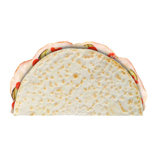 Fesa di Tacchino , Melanzane, pomodoro Pachino, Pecorino D.O.P e Glassa