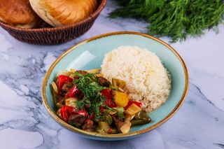 Суйру с рисом