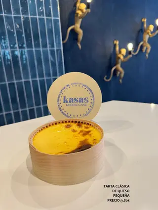 Tarta Clásica De Queso Pequeña (2-3 Porciones)