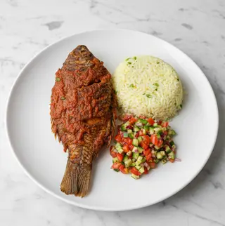 Tilapia Whole & Rice