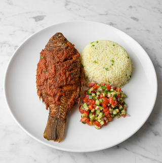 Tilapia Whole & Rice