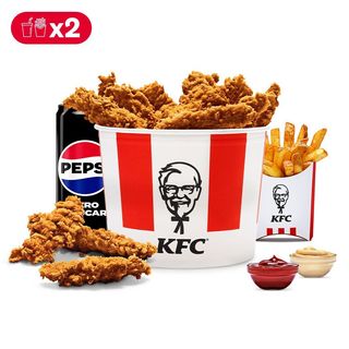 Menú 12 Tiras para 2