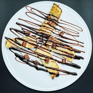 Clătite cu Finetti și Kinder