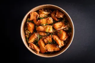 Salmon donburi