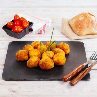Croquetas De Cecina Y Queso De Cabra