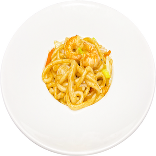 57. Yakiudon Con Gambas